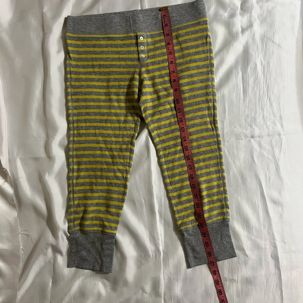 J. Crew I Women’s I Pajama-leggings I Gray & Yellow I Size S